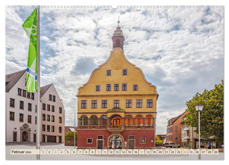 Ulm - tout simplement à voir (calendrier mural CALVENDO 2024) 