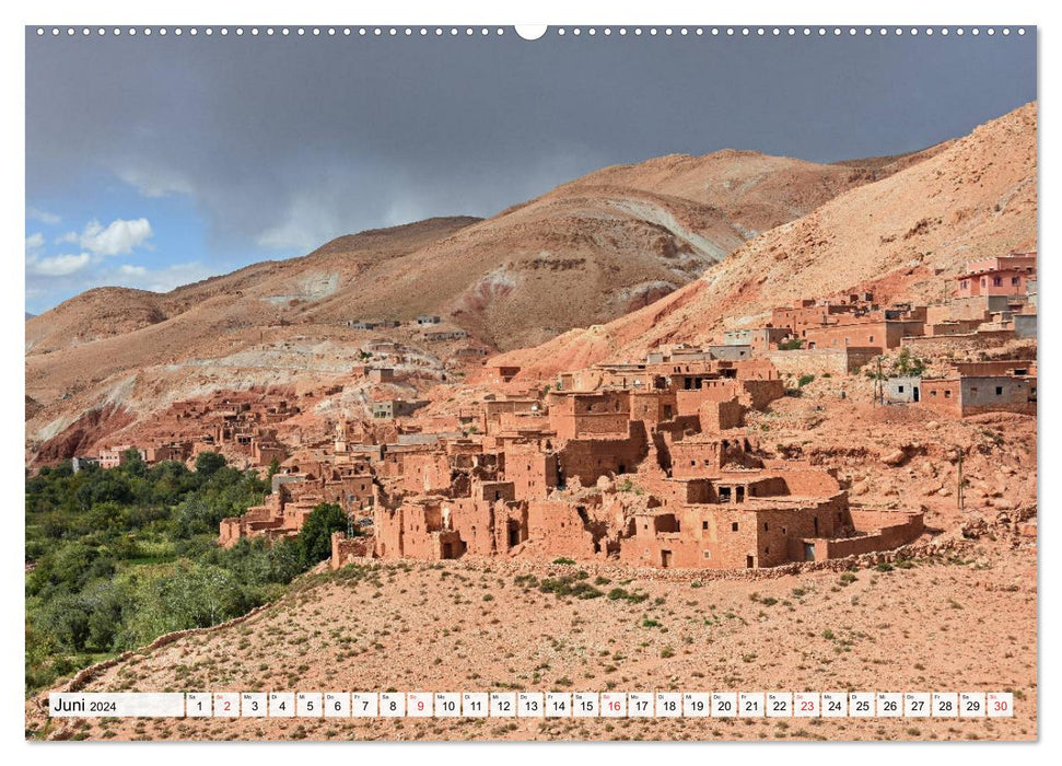 Fascination ATLAS, la puissante région montagneuse du Maroc (calendrier mural CALVENDO 2024) 