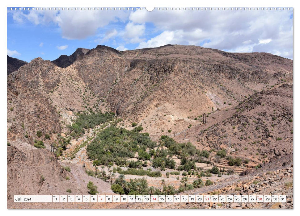 Faszination ATLAS, Marokkos gewaltige Bergregion (CALVENDO Premium Wandkalender 2024)