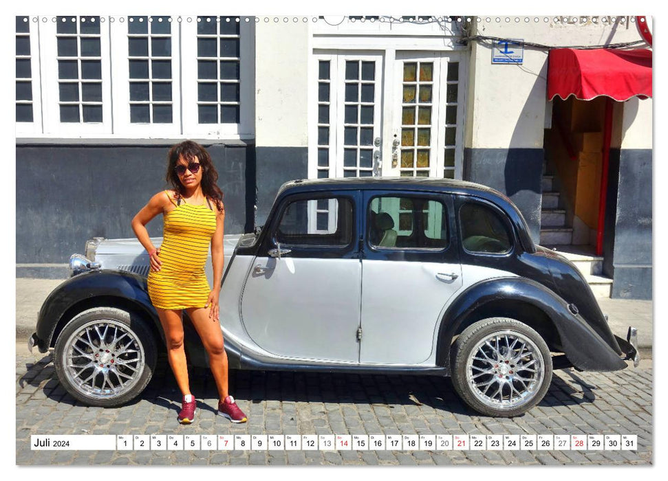 MG Classics - Britische Oldtimer in Kuba (CALVENDO Premium Wandkalender 2024)