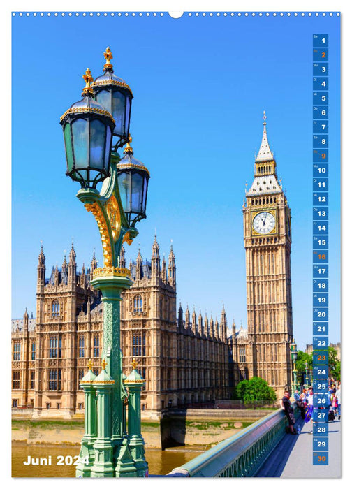 London ist eine Reise wert (CALVENDO Premium Wandkalender 2024)