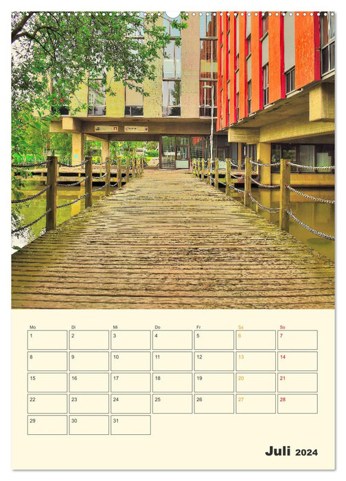 Der Uni-Campus Bremen (CALVENDO Premium Wandkalender 2024)