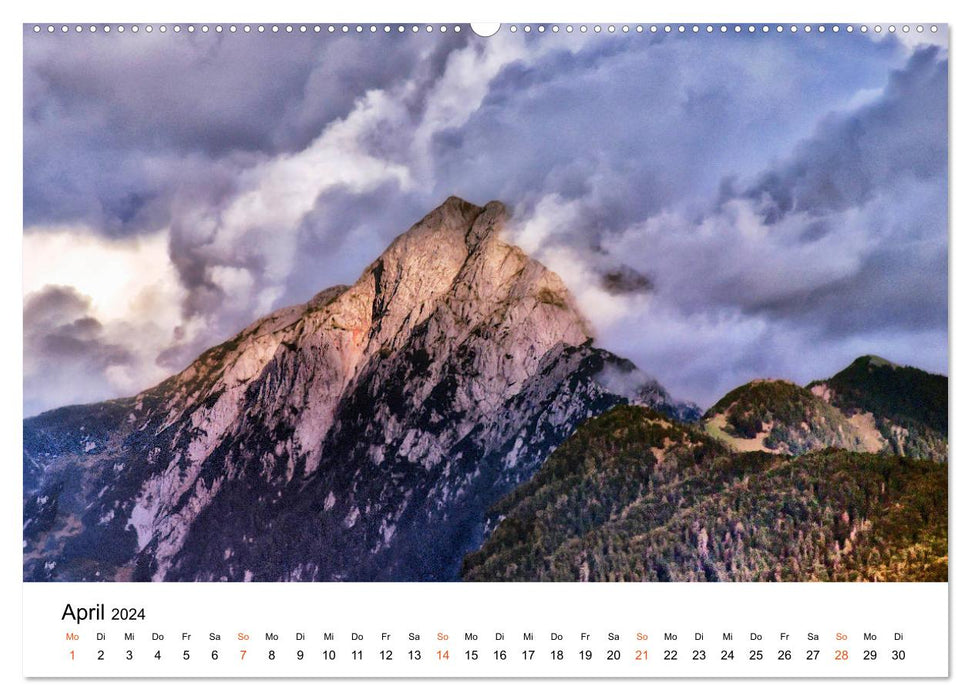 Oberkrain und Triglav-Nationalpark (CALVENDO Wandkalender 2024)