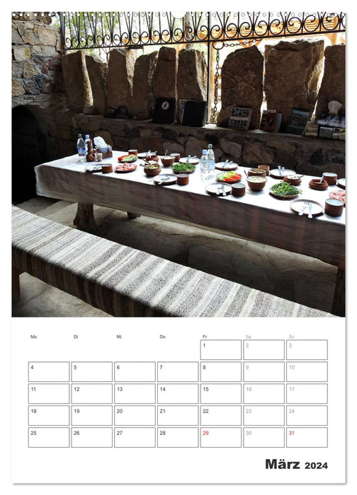 Le charme de l'Arménie (Calvendo Premium Wall Calendar 2024) 