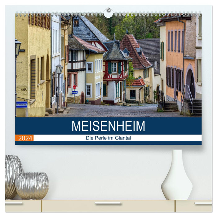 Meisenheim - La Perle dans le Glantal (Calendrier mural CALVENDO Premium 2024) 