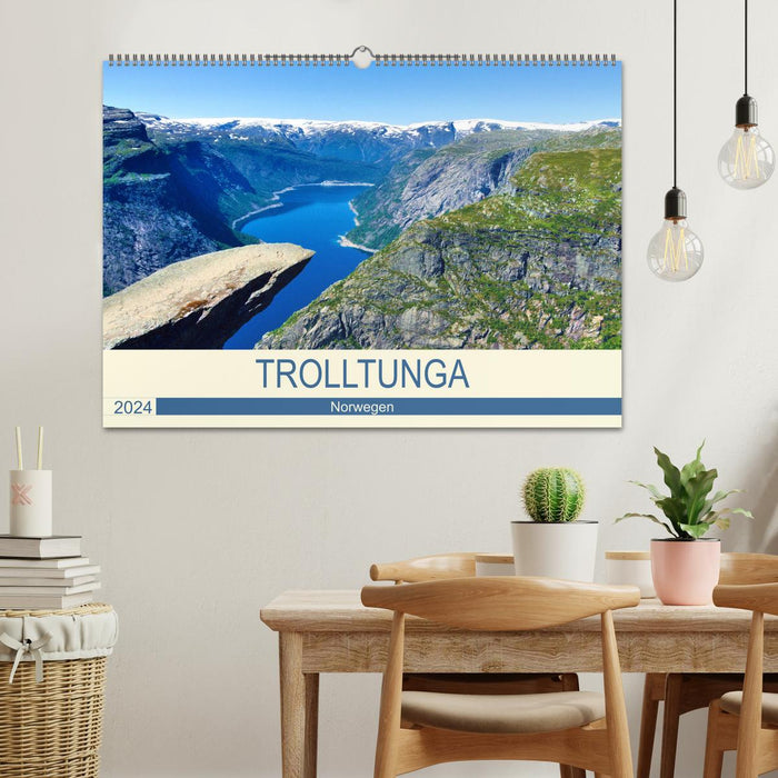 Trolltunga (CALVENDO Wandkalender 2024)