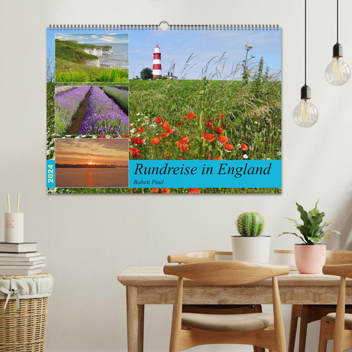 Rundreise in England (CALVENDO Wandkalender 2024)
