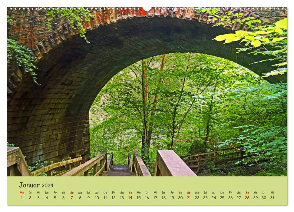 Aquädukte in Großbritannien (CALVENDO Premium Wandkalender 2024)