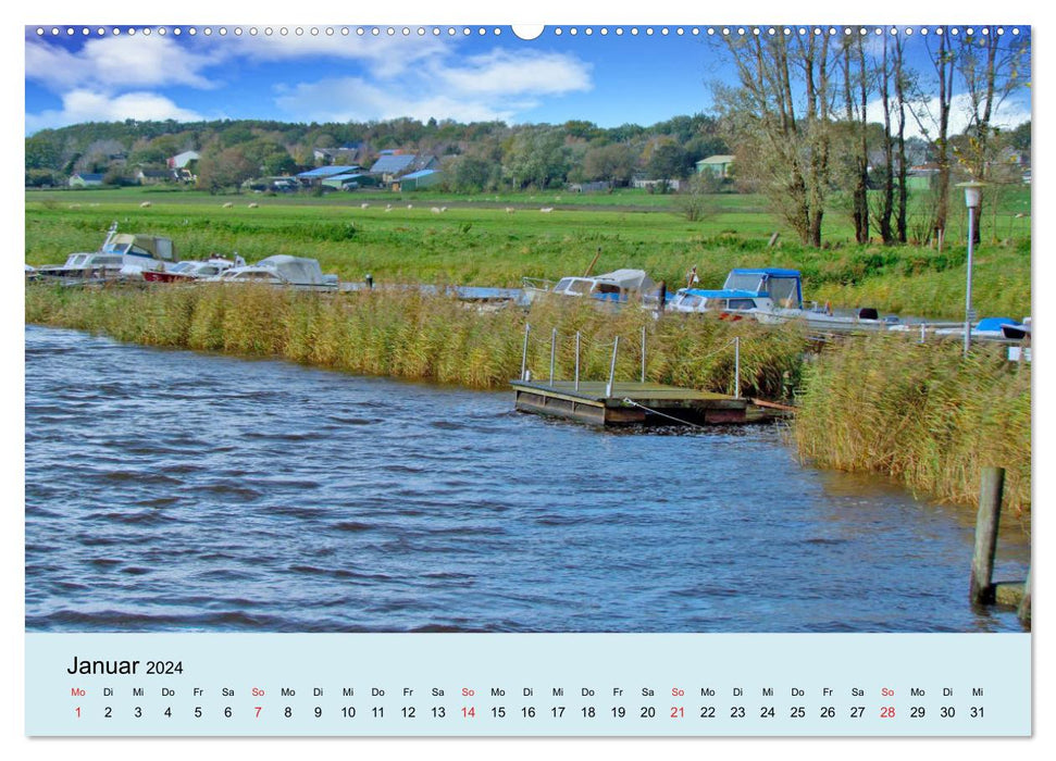 Schwabstedt an der Treene (CALVENDO Wandkalender 2024)