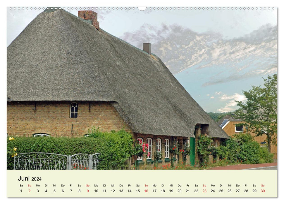 Schwabstedt an der Treene (CALVENDO Wandkalender 2024)