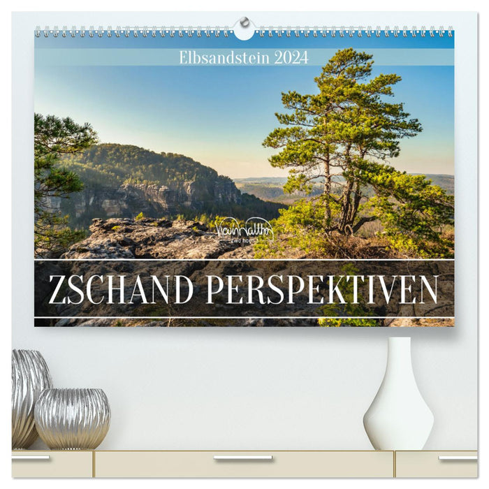 Zschand Perspektiven - Elbsandstein (CALVENDO Premium Wandkalender 2024)