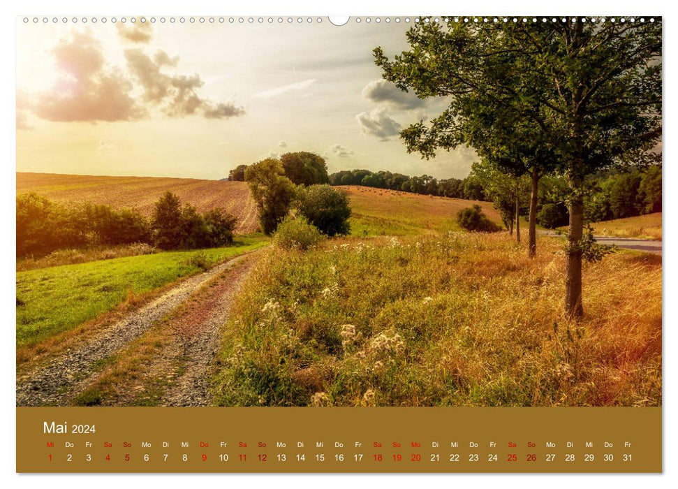 Sommerlichter - Stimmungsvolle Landschaftsbilder (CALVENDO Premium Wandkalender 2024)
