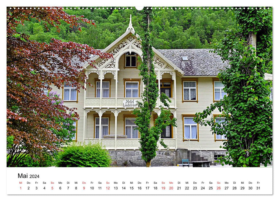 Frühling im Südwesten Norwegens (CALVENDO Wandkalender 2024)