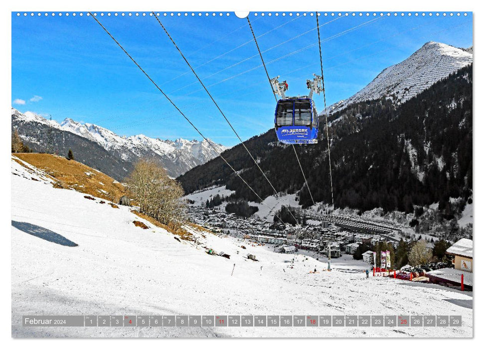 St. Anton am Arlberg (CALVENDO Premium Wall Calendar 2024) 