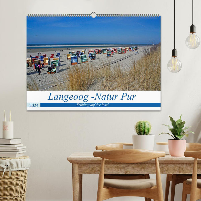 Langeoog - Pure Nature (CALVENDO wall calendar 2024) 