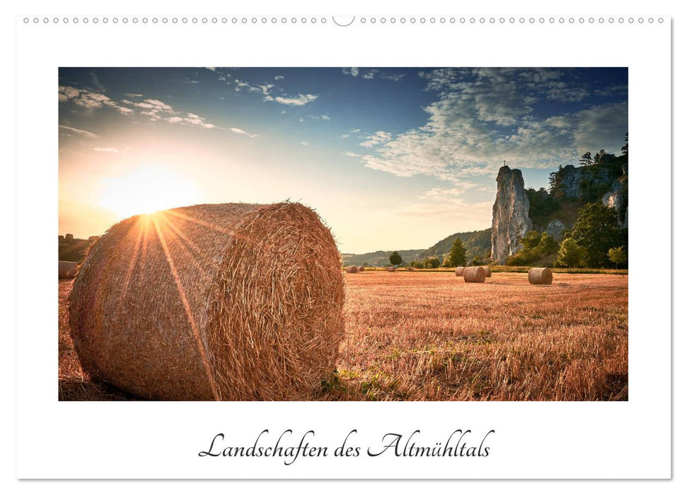 Landscapes of the Altmühltal (CALVENDO wall calendar 2024) 
