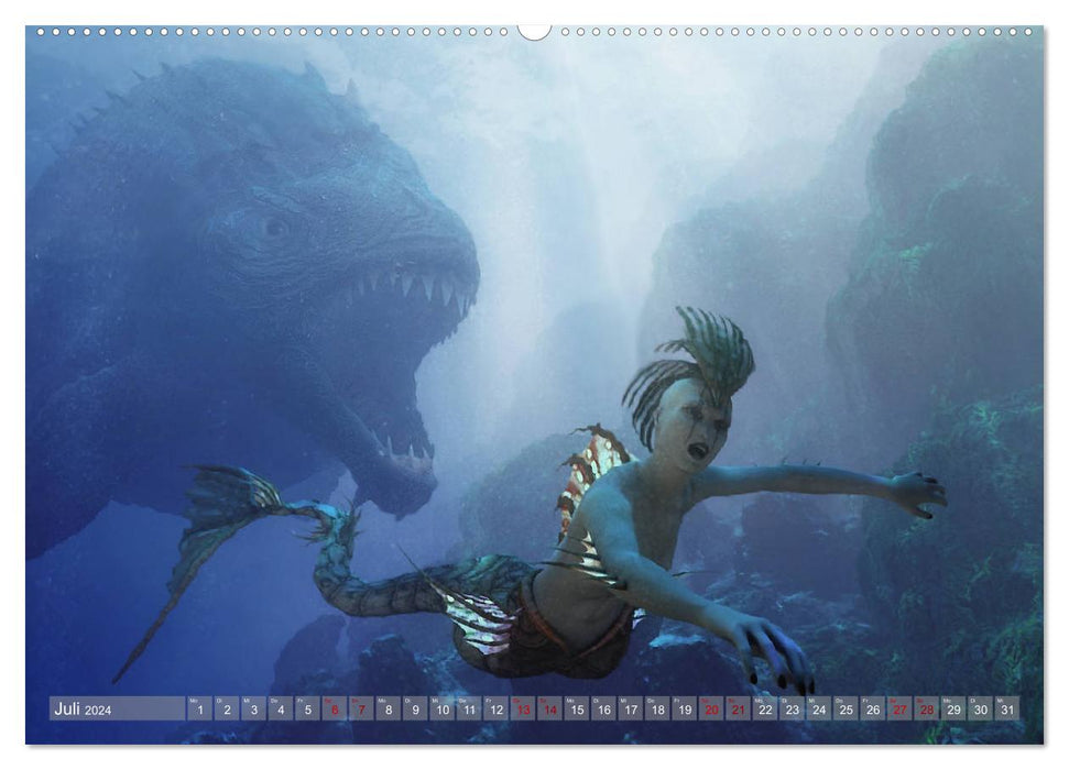 Fantasy Riesen (CALVENDO Premium Wandkalender 2024)