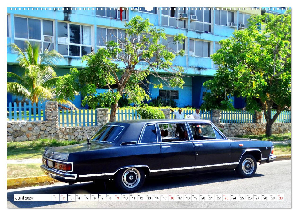 Russian traces on Cuba - impressions from Havana (CALVENDO Premium Wall Calendar 2024) 