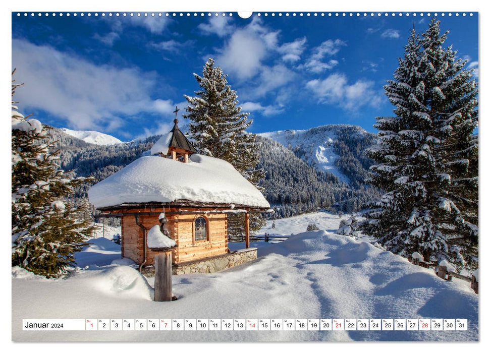 Greetings from Untertauern (CALVENDO wall calendar 2024) 