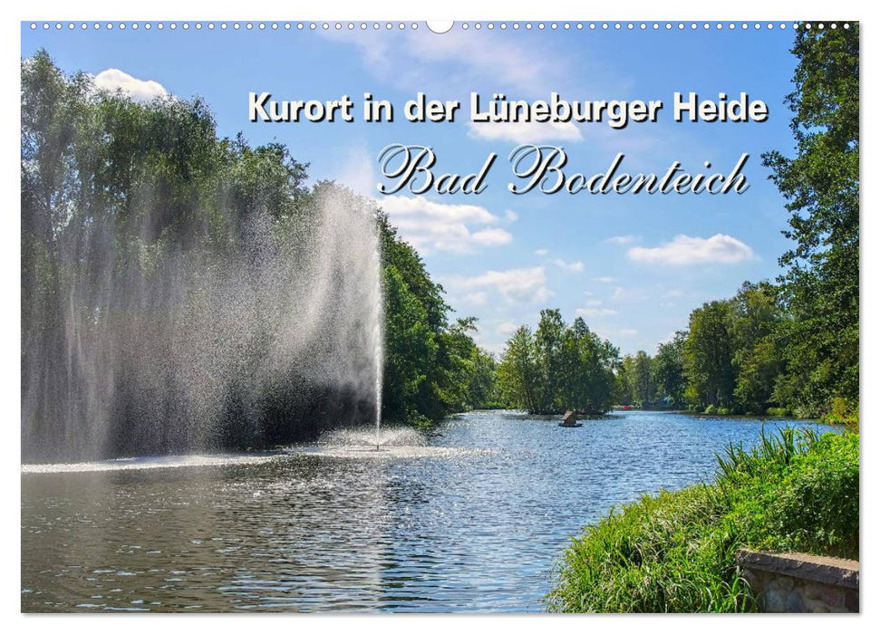 Bad Bodenteich - health resort in the Lüneburg Heath (CALVENDO wall calendar 2024) 