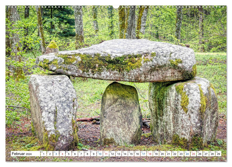 Lost Corner - Mysterious Alsace (CALVENDO Premium Wall Calendar 2024) 