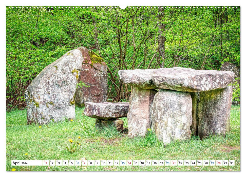 Lost Corner - Mysterious Alsace (CALVENDO Premium Wall Calendar 2024) 