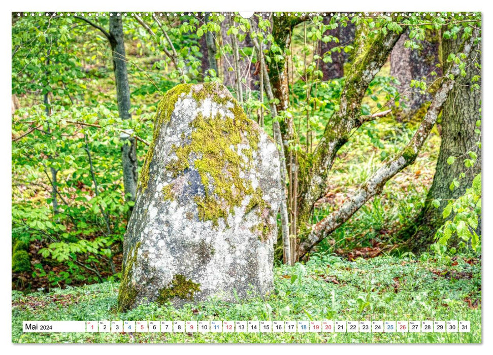 Lost Corner - Mysterious Alsace (CALVENDO Premium Wall Calendar 2024) 