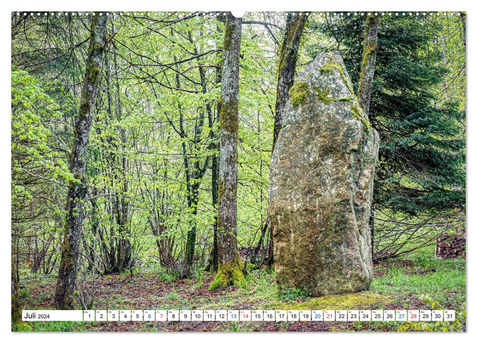 Lost Corner - Mysterious Alsace (CALVENDO Premium Wall Calendar 2024) 