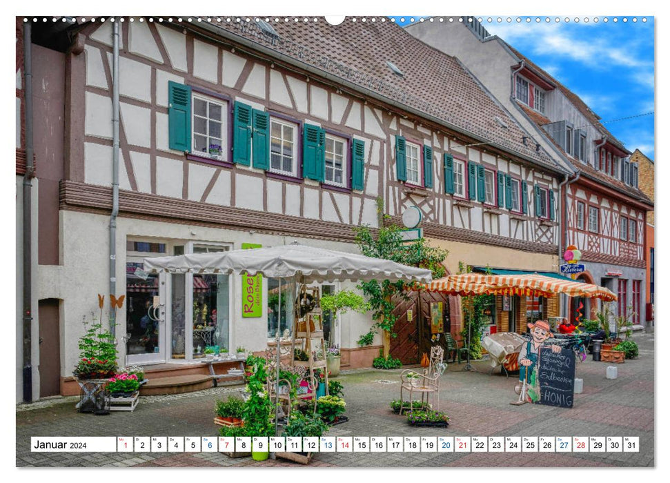 Heppenheim - Malerischer Odenwald (CALVENDO Premium Wandkalender 2024)