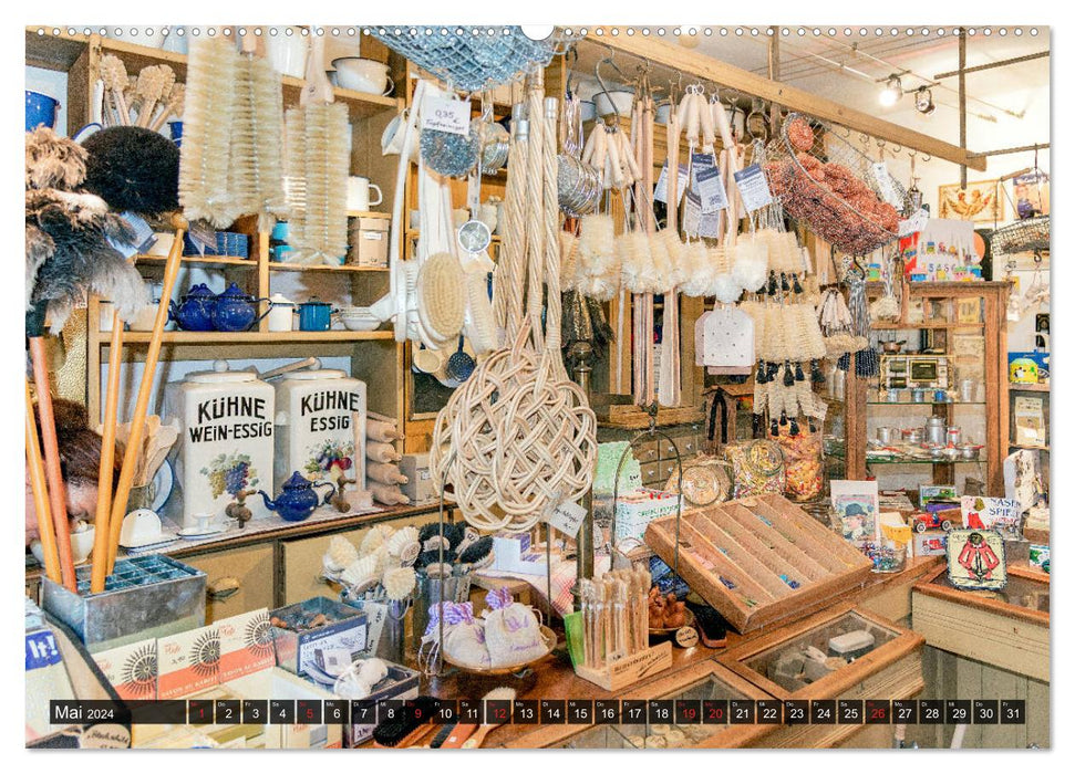 Colonial goods stores between necessity and luxury (CALVENDO Premium Wall Calendar 2024) 