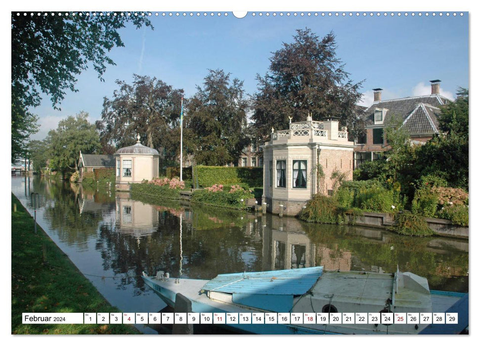 Idyll at the IJsselmeer (CALVENDO Premium Wall Calendar 2024) 