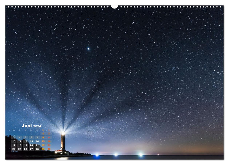Night shift - Fotografie im Licht der Nacht (CALVENDO Premium Wandkalender 2024)