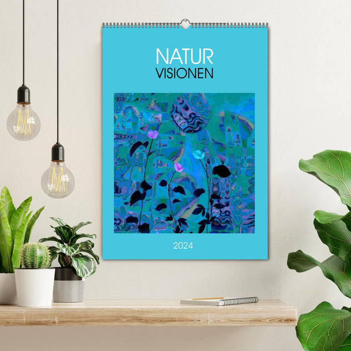 Nature visions (CALVENDO wall calendar 2024) 