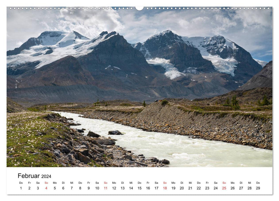 Wanderlust Canada - Nature Experience Rocky Mountains (CALVENDO Wall Calendar 2024) 