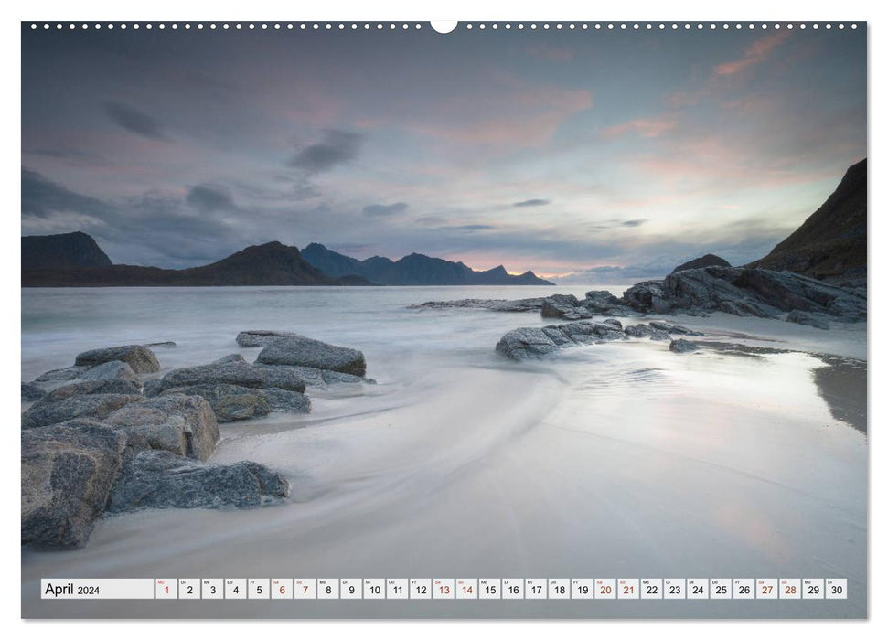 Malerische Lofoten (CALVENDO Wandkalender 2024)