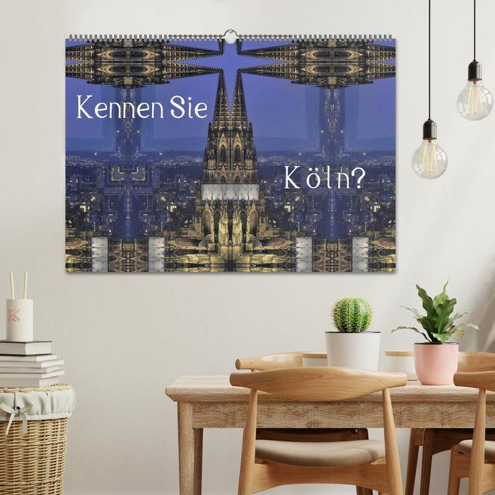 Do you know Cologne? (CALVENDO wall calendar 2024) 