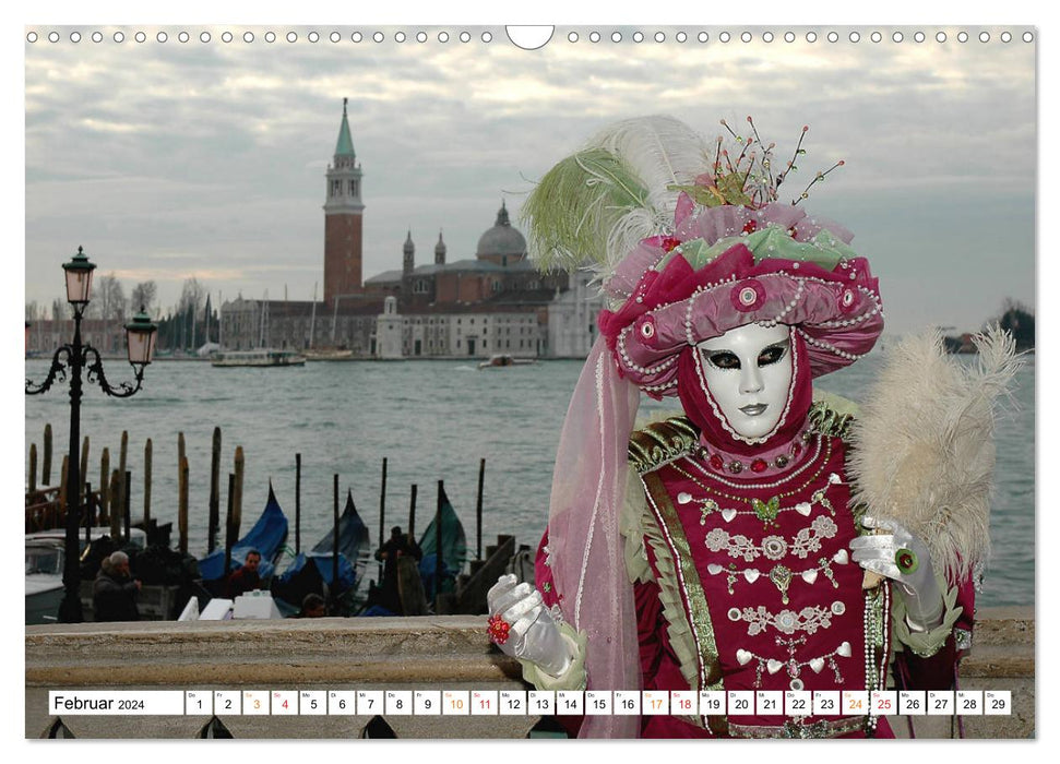 Venice, a city in the fifth season. (CALVENDO wall calendar 2024) 