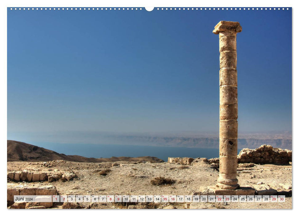 Jordanie – Magie du désert et merveilles du monde (Calvendo Premium Wall Calendar 2024) 