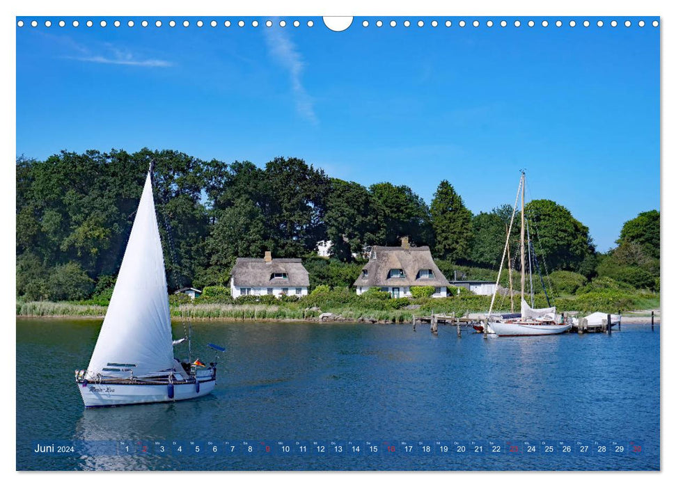 Kappeln and the Schlei (CALVENDO wall calendar 2024) 