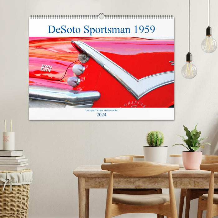 DeSoto Sportsman 1959 - Endspurt einer Automarke (CALVENDO Wandkalender 2024)