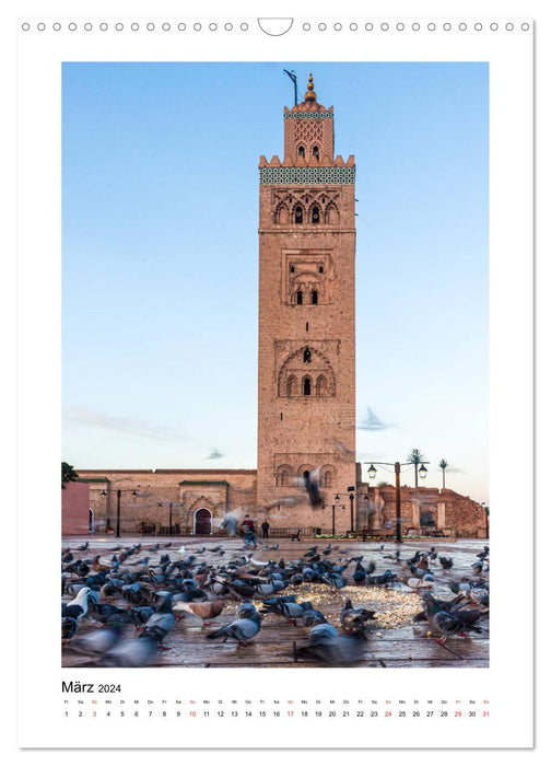 Marrakech - A city like from 1001 Nights (CALVENDO wall calendar 2024) 