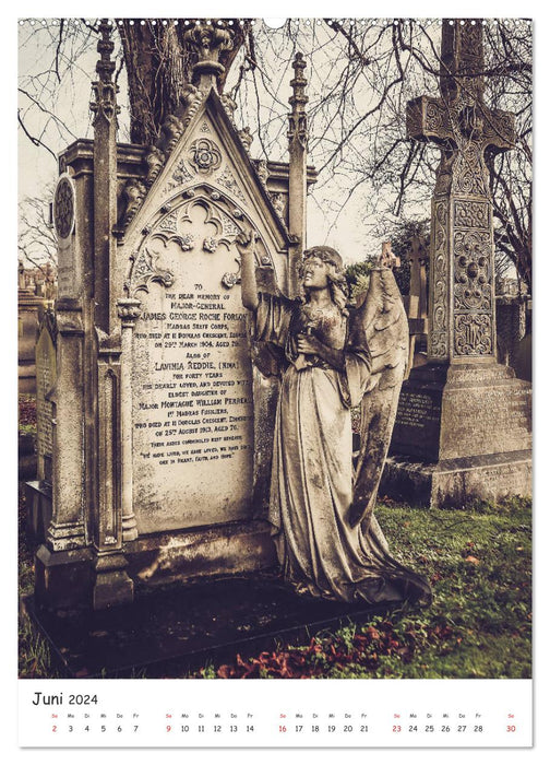 Dean Cemetery - Historischer Friedhof Edinburgh (CALVENDO Premium Wandkalender 2024)