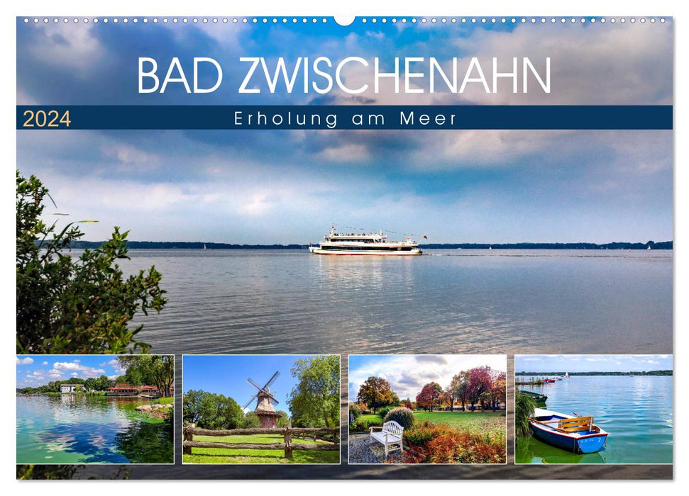 Bad Zwischenahn - Erholung am Meer (CALVENDO Wandkalender 2024)