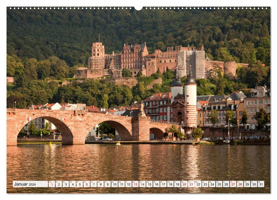 Deutschlands schönste Altstädte (CALVENDO Premium Wandkalender 2024)