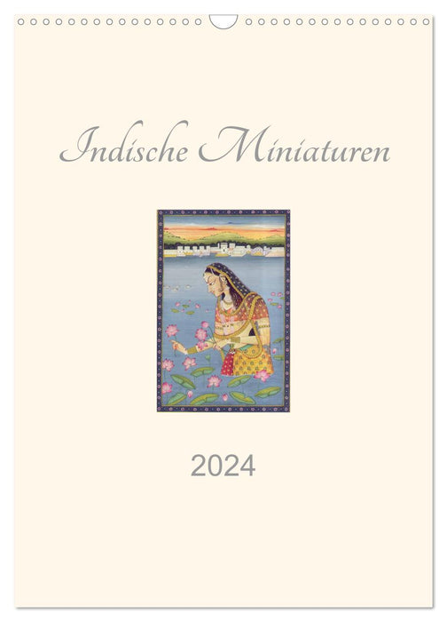 Indische Miniaturen (CALVENDO Wandkalender 2024)