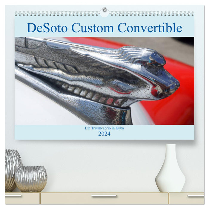 DeSoto Custom Convertible 1946 (CALVENDO Premium Wandkalender 2024)