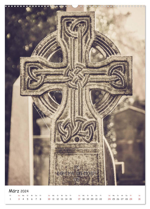 Dean Cemetery - Historischer Friedhof Edinburgh (CALVENDO Wandkalender 2024)