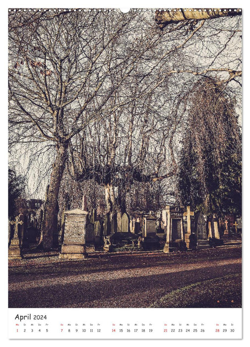 Dean Cemetery - Historischer Friedhof Edinburgh (CALVENDO Wandkalender 2024)