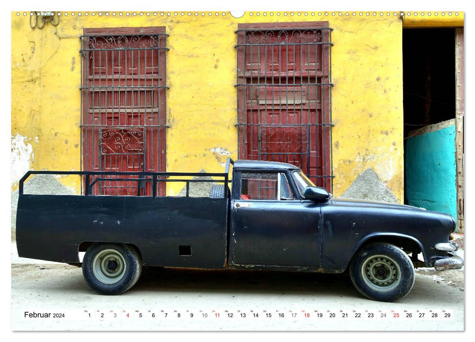 Dodge Pickups - Amerikas legendäre Lastenesel (CALVENDO Wandkalender 2024)
