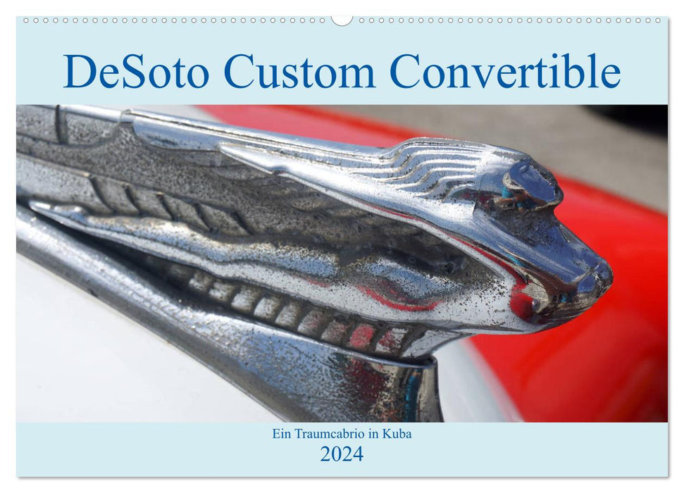 DeSoto Custom Convertible 1946 (CALVENDO Wandkalender 2024)